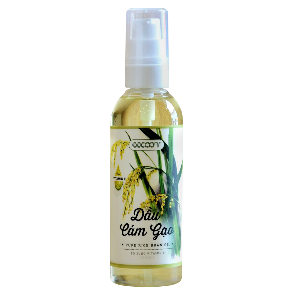 Dầu Cám Gạo Cocoon Dưỡng Da, Tóc, Tẩy Trang Đa Tác Dụng 100ml